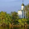 Николаевская церковь на монастырском острове в Днепре  - фото (9563-54033)