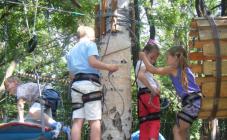 Верёвочный городок в Парке Артема - фото (9386-53819)