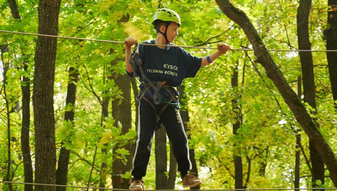 Верёвочный парк в парке Фельдмана  - фото (9389-53822)